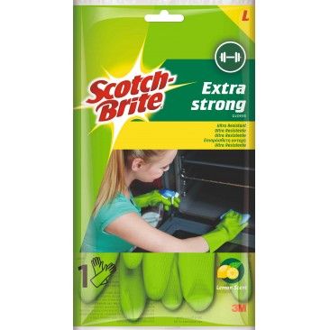 Luva Ultra Resistente Verde - Tamanho Grande