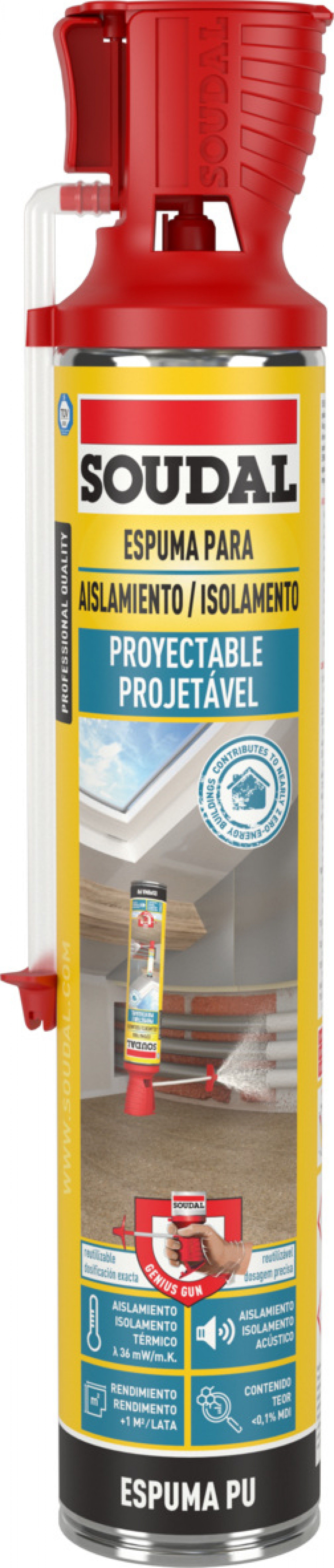 Espuma Enchimento Projetavel 700ml