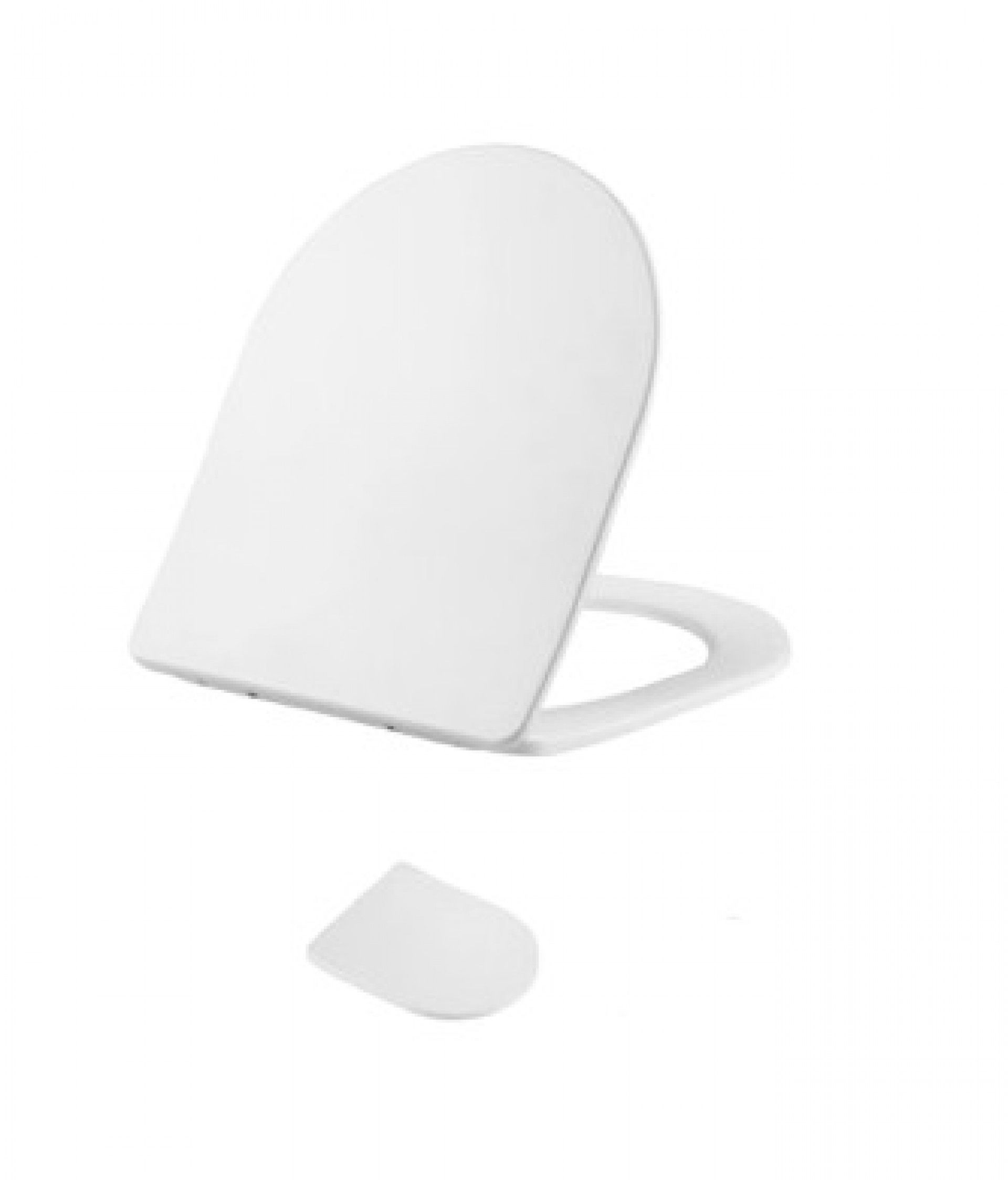 Tampa de Sanita Roma Soft Close Uf Branco