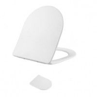 Tampa de Sanita Roma Soft Close Uf Branco Tampa de Sanita Roma Soft Close Uf Branco