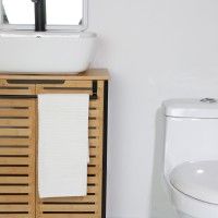 Toalheiro Para Móveis - Extensível de 22 a 35cm Preto Toalheiro Para Móveis - Extensível de 22 a 35cm Preto