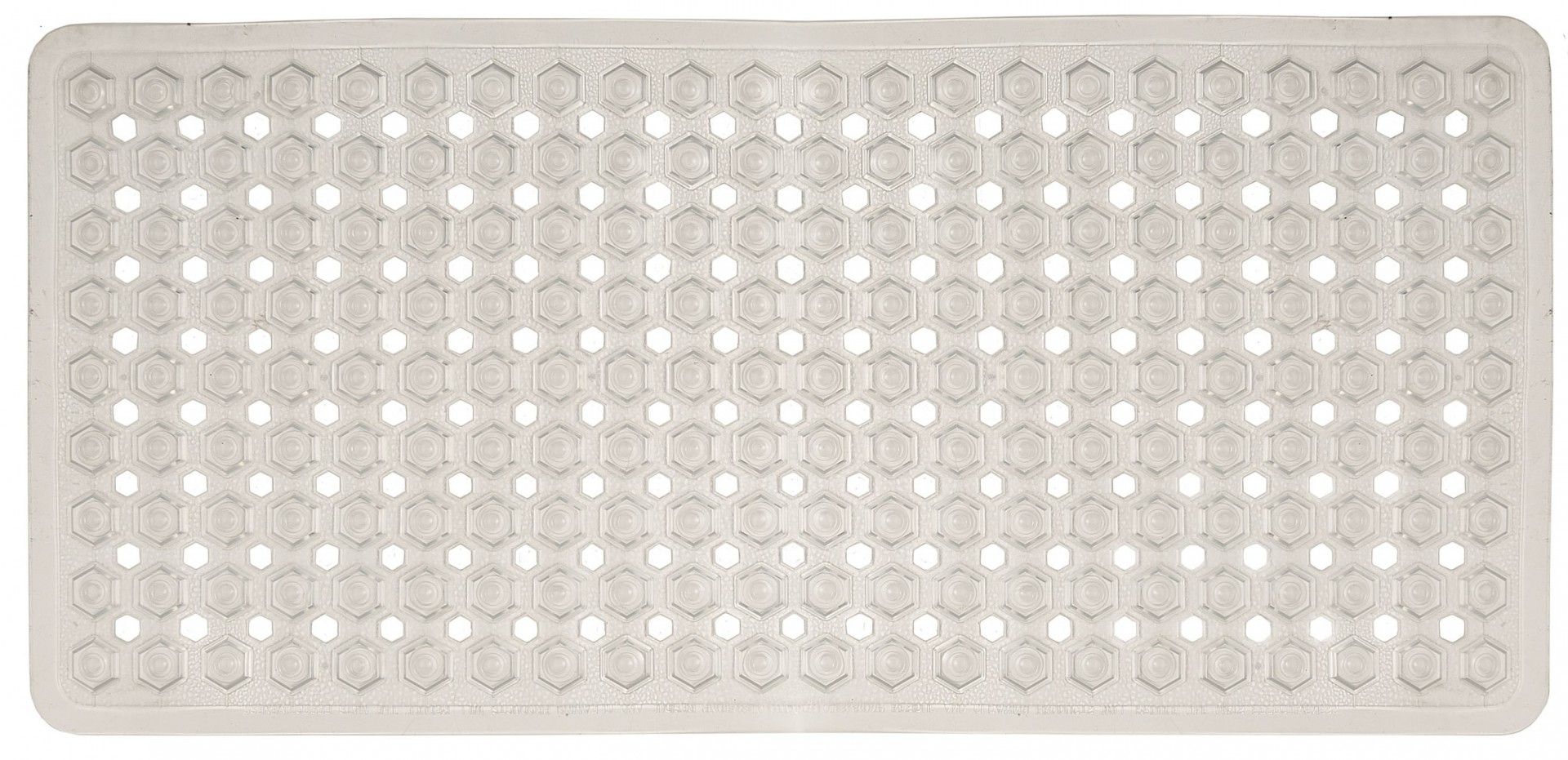 Tapete Prisma Banheira 36x76cm  Transparente