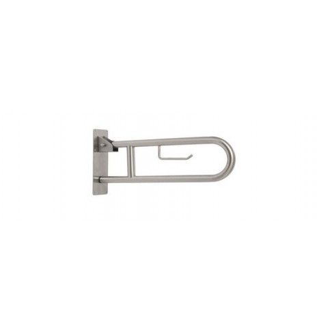 Barra Rebatvel Curva C/Porta-Rolos 60cm