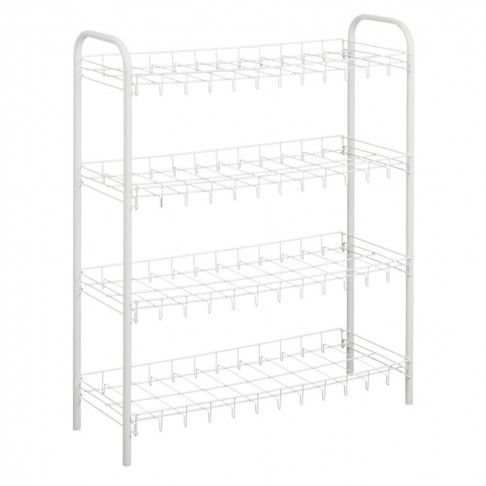 Sapateira 4 Prateleiras 80x60x23cm Branca Sapateira 4 Prateleiras 80x60x23cm Branca