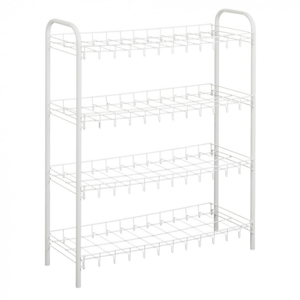 Sapateira 4 Prateleiras 80x60x23cm Branca
