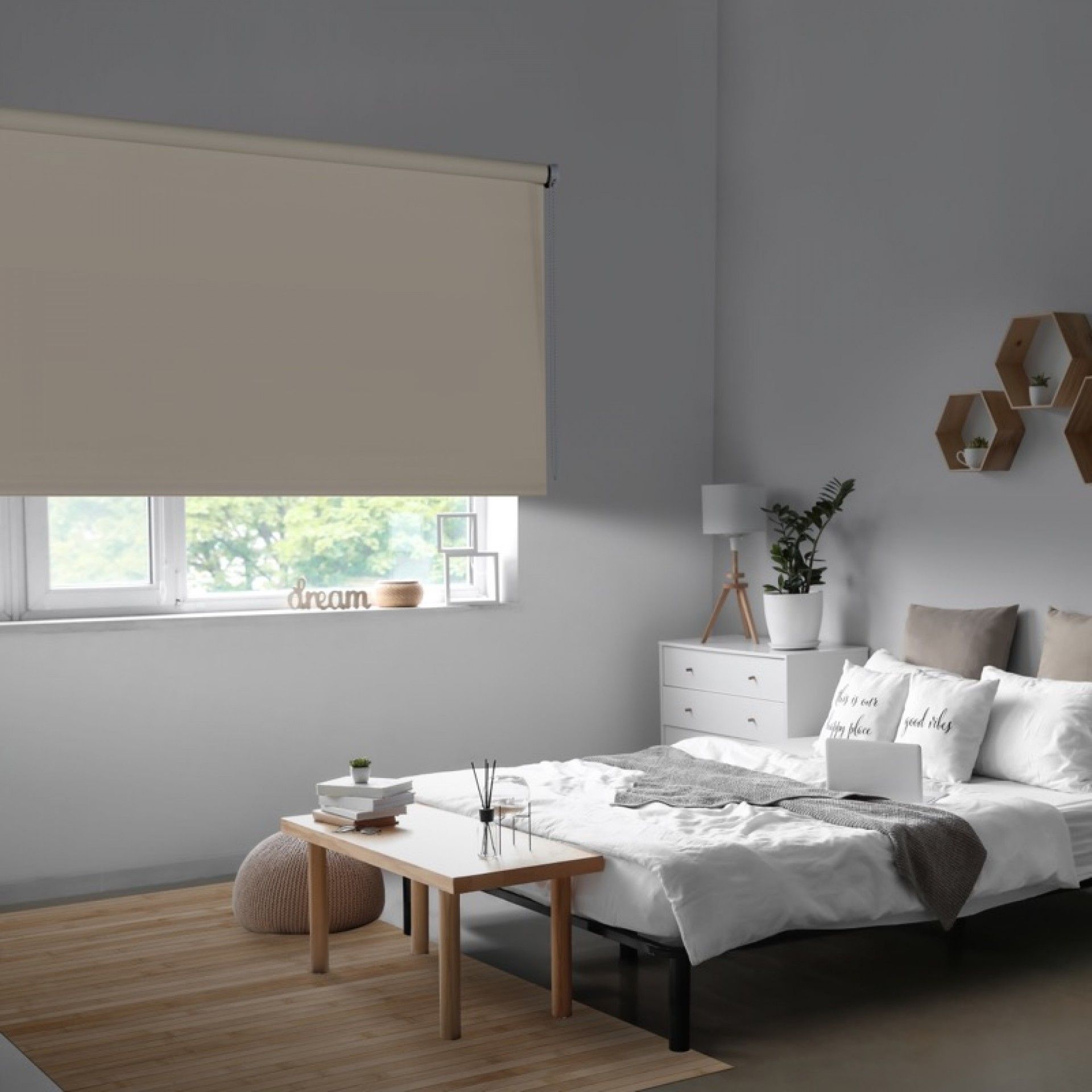 Estore Opaco Night 120x250cm Pedra