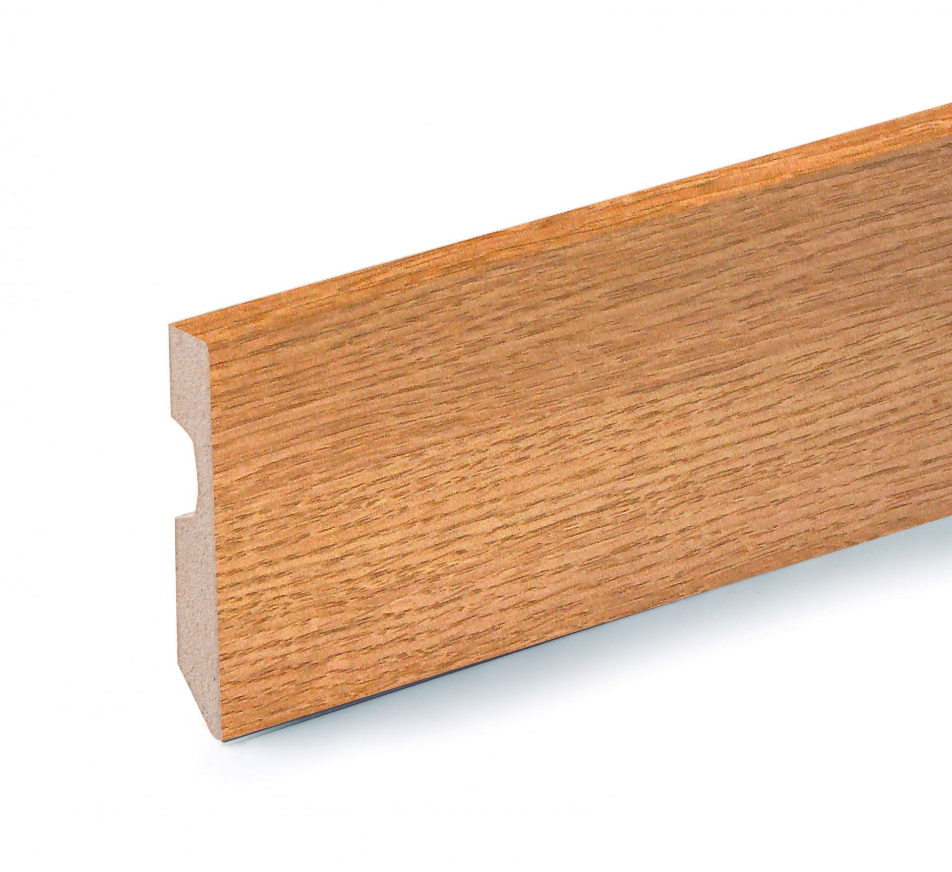 Rodapé MDF Carvalho 2250x70x14mm
