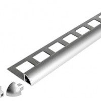 Perfil Roc Alumínio Mate H12,5mm 2,50ml Perfil Roc Alumínio Mate H12,5mm 2,50ml