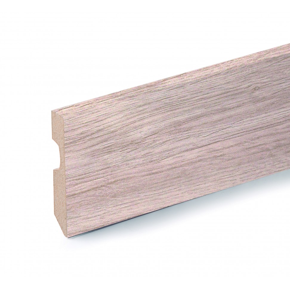 Rodape MDF Carvalho Ascona 2250x70x14mm