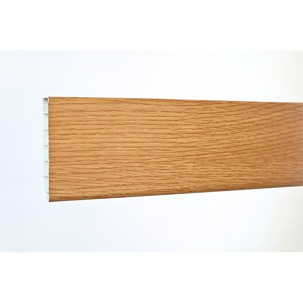 Rodap� PVC Alveolar Carvalho 2500x70x15