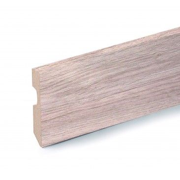 Rodape Mdf Carvalho Ascona 2250x70x14mm