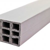 Viga PVC Alveolar 2300X38X28 mm Viga PVC Alveolar 2300X38X28 mm
