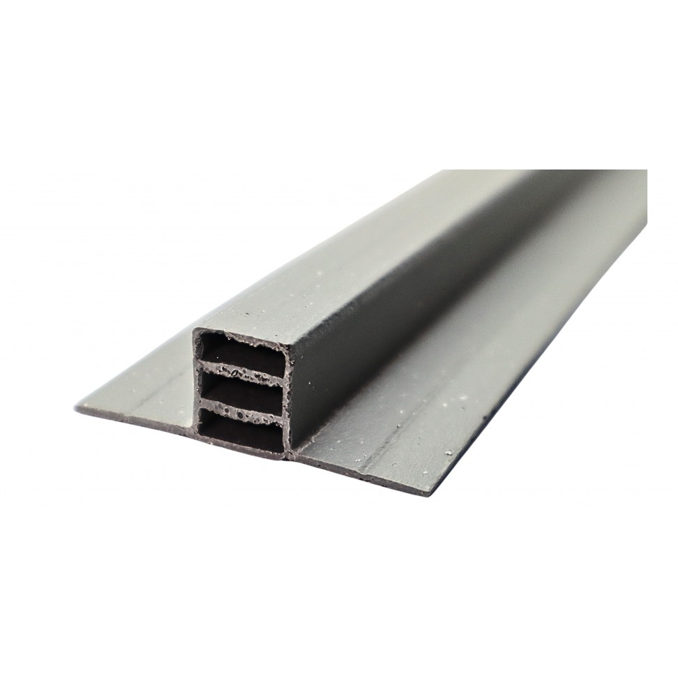 Perfil Omega PVC Alveolar 2300x55x17mm