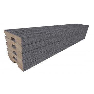 Pack 5 Rodaps MDF Ligura 2250x70x14mm
