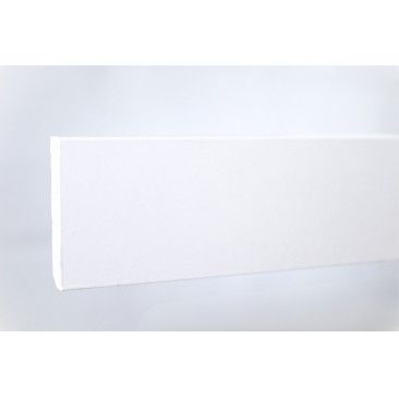 Rodap PVC Expandido Branco 2500x70x14mm