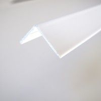 Cantoneira PVC Adesivo Branco 2800X25X25 mm Cantoneira PVC Adesivo Branco 2800X25X25 mm