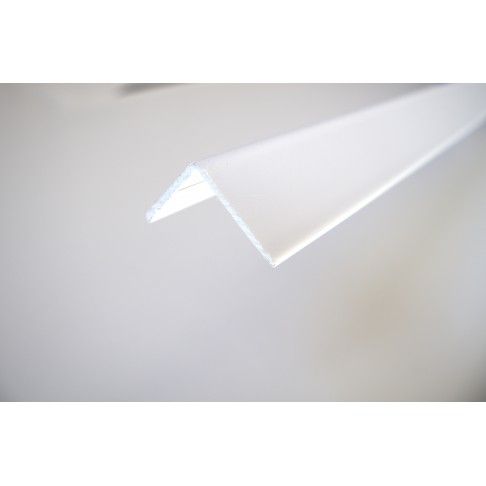 Cantoneira PVC Adesivo Branco 2800X25X25 mm Cantoneira PVC Adesivo Branco 2800X25X25 mm