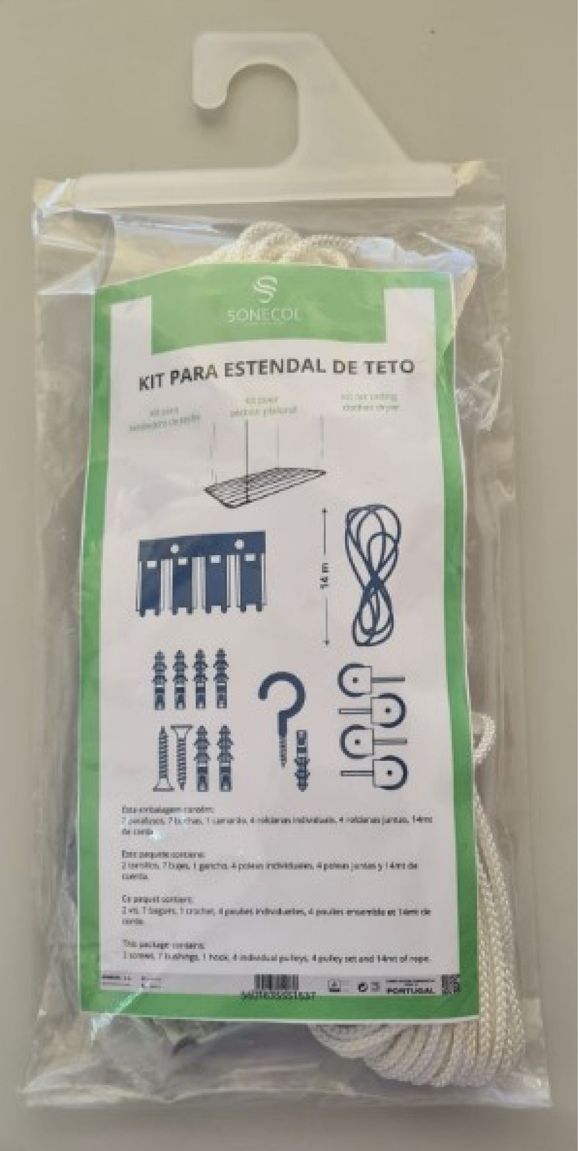 Kit para Estendal Teto SONECOL