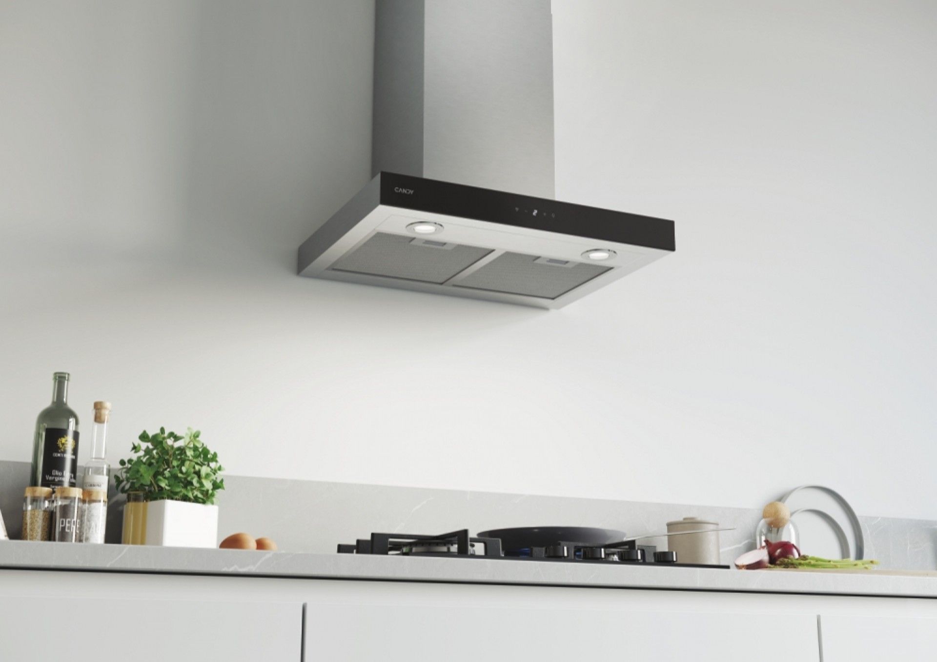 Chaminé 60cm Inox Candy