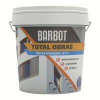 Tinta Total Obras Fachadas Mate Branco 15L Tinta Total Obras Fachadas Mate Branco 15L