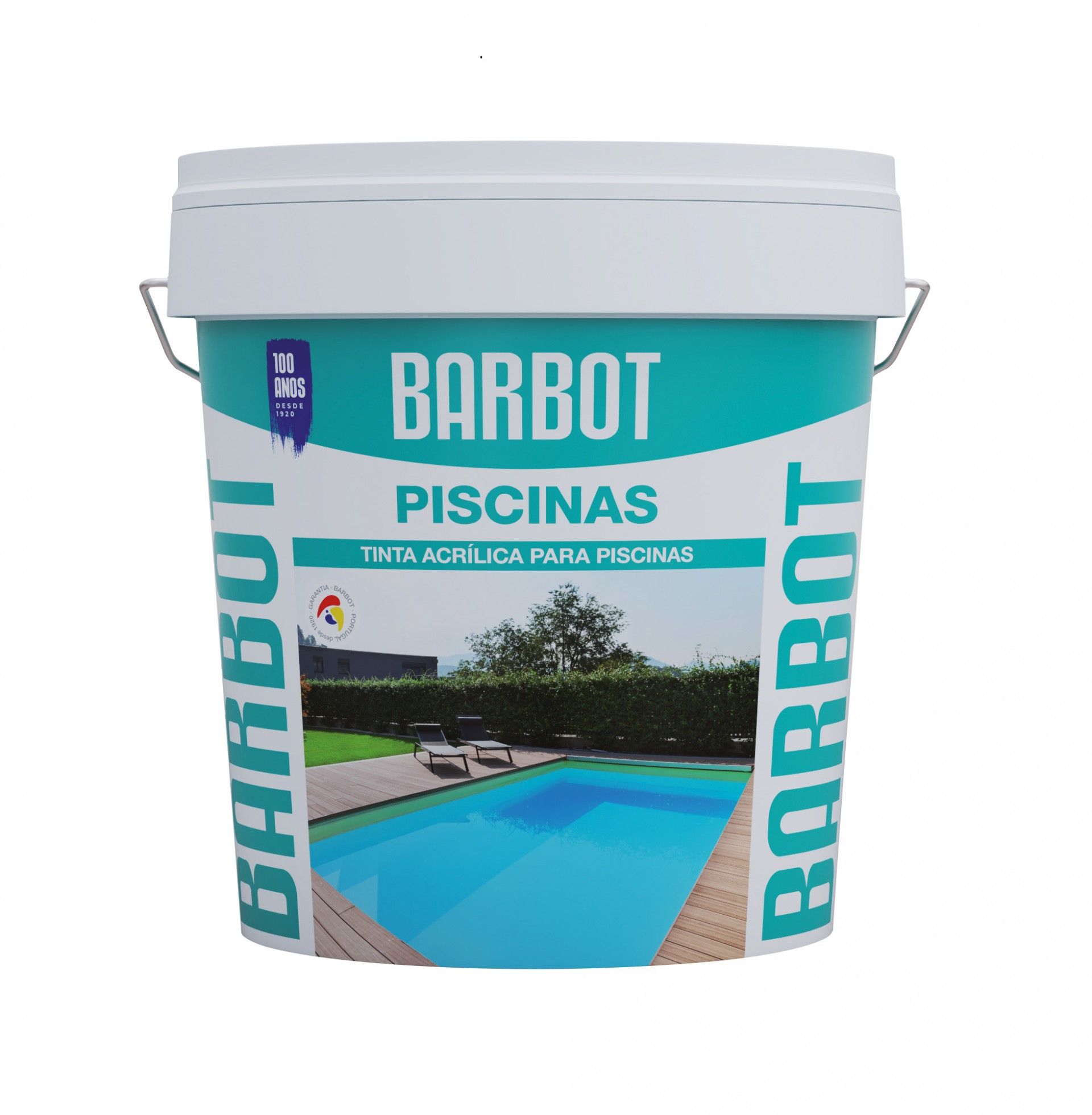 Tinta Acrilica Piscinas Mate Azul 15L