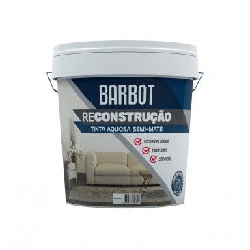 Tinta Reconstruo Interior Semi Mate Branco 15L