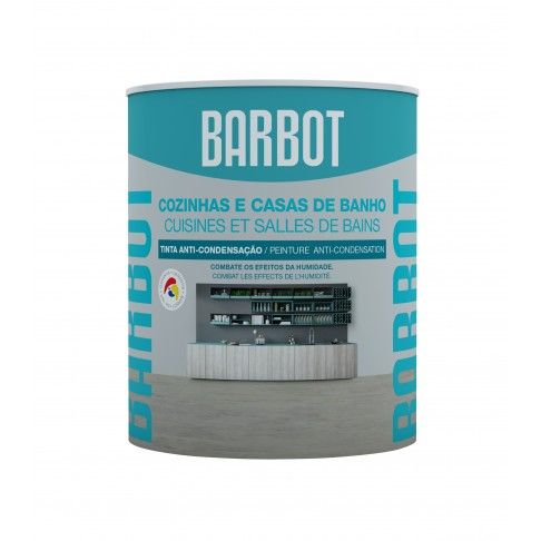 Tinta 100% Acrlica Wc & Cozinha Mate Branco 0.75L