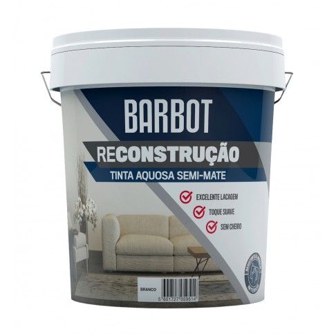 Tinta Reconstruo Interior Semi Mate Branco 5L