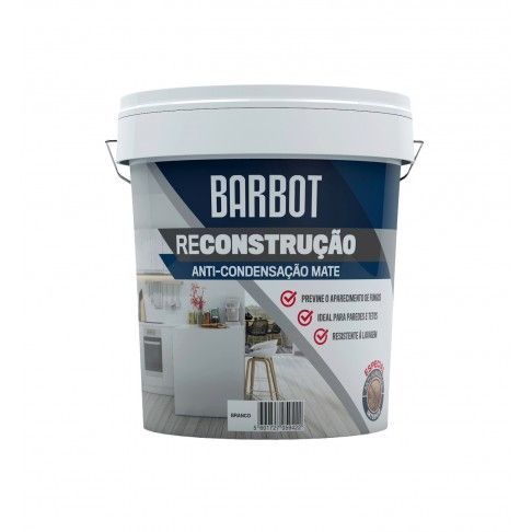 Tinta Reconstruo Interior Mate Branco 5L