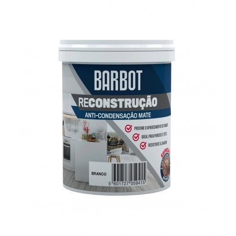 Tinta Reconstruo Interior Mate Branco 1L