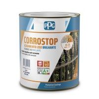 Esmalte Anti-corrosivo Corrostop Cinza Prata 0,75L