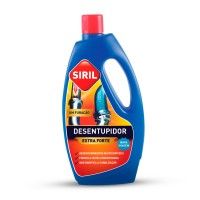 Desentupidor liquido de canos Extra Forte Siril 1L Desentupidor liquido de canos Extra Forte Siril 1L