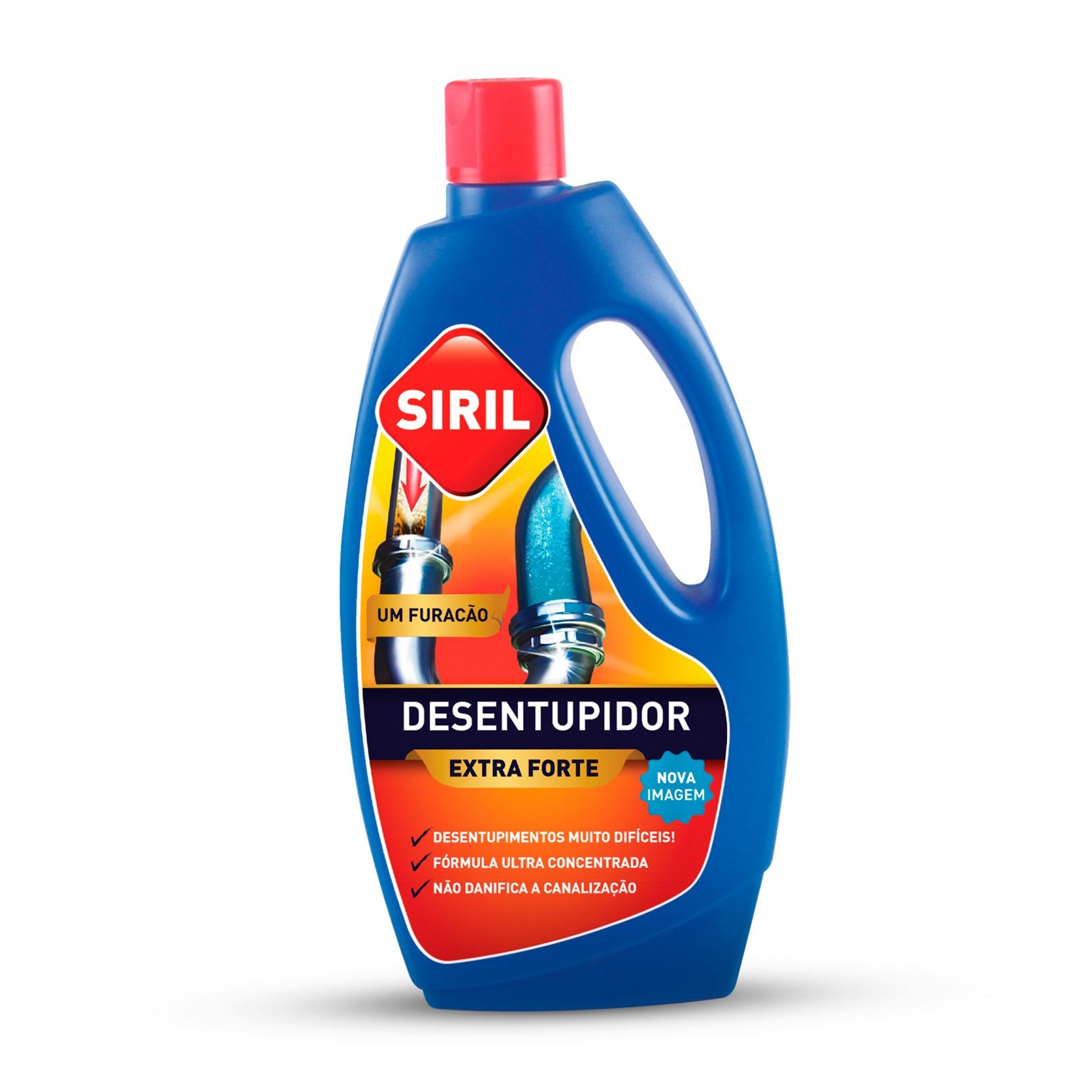 Desentupidor liquido de canos Extra Forte Siril 1L