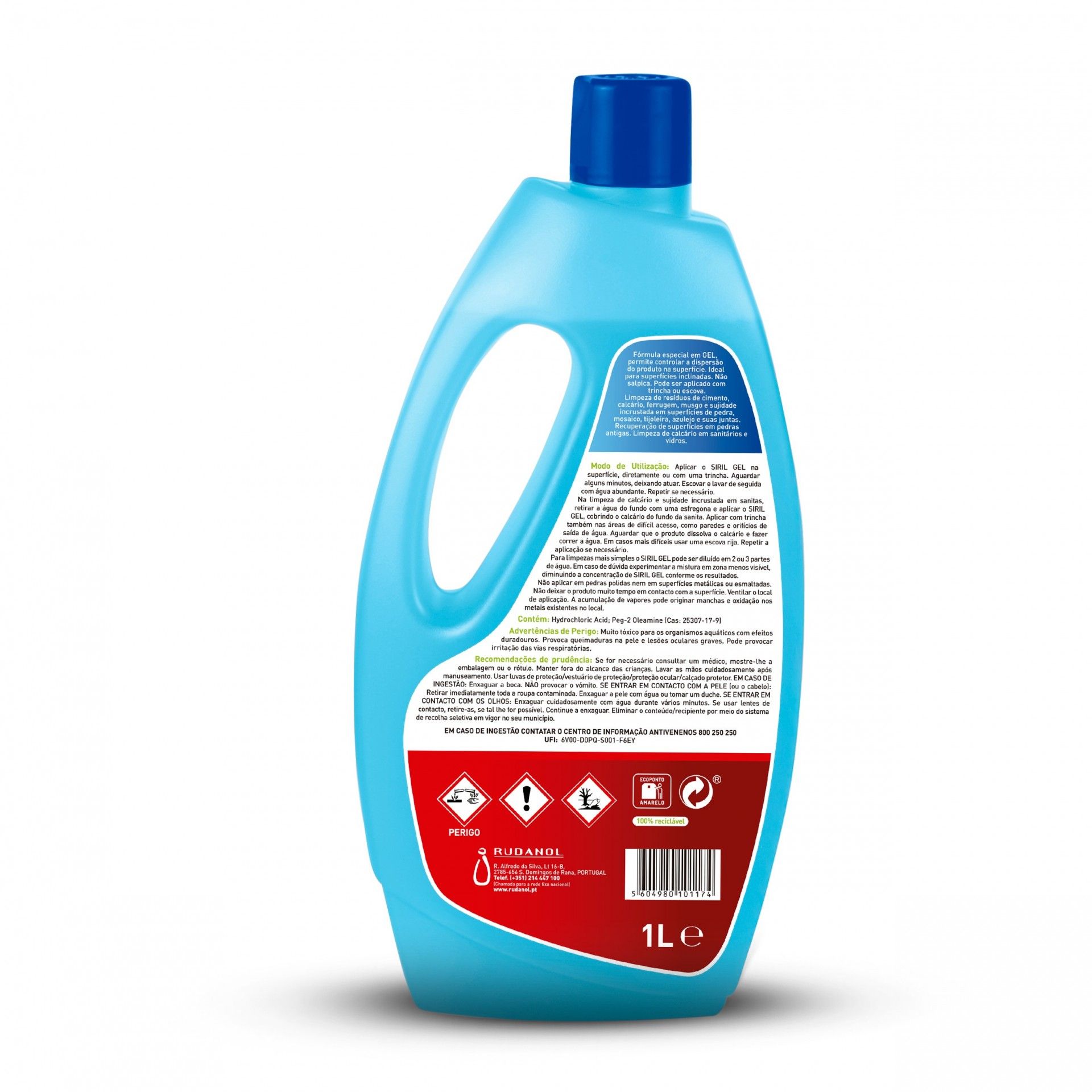 Desincrustante em Gel Siril 1L