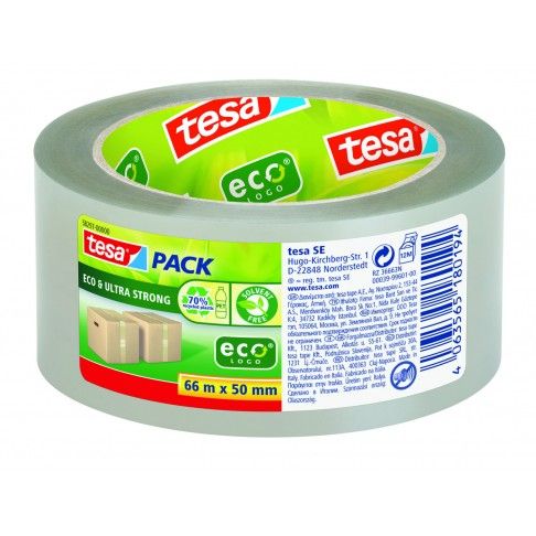 Fita Adesiva Embalagem Ecológica 50mm x 66m Transparente Fita Adesiva Embalagem Ecológica 50mm x 66m Transparente