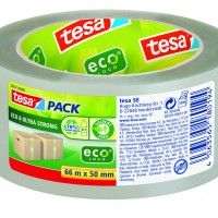 Fita Adesiva Embalagem Ecológica 50mm x 66m Transparente Fita Adesiva Embalagem Ecológica 50mm x 66m Transparente