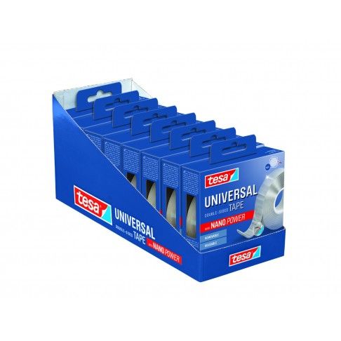 Fita Bi adesiva Universal Nano Power 30mm x 3m Fita Bi adesiva Universal Nano Power 30mm x 3m