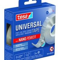 Fita Bi adesiva Universal Nano Power 30mm x 3m Fita Bi adesiva Universal Nano Power 30mm x 3m