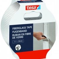 Fita Adesiva Fiberglass tape (malha fibra de vidro) 20m x 50mm Fita Adesiva Fiberglass tape (malha fibra de vidro) 20m x 50mm