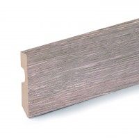 Rodapé MDF Carvalho Cinza 2250x70x14mm Rodapé MDF Carvalho Cinza 2250x70x14mm