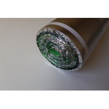 Subpavimento Espuma EVA C/Alumnio 10X1m C/2mm 10M2