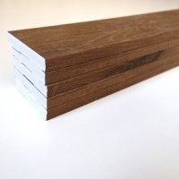 Pack 5 Rodaps PVC Expandido Cottage 2500x70x14mm