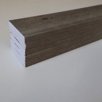 Pack 5 Rodapés PVC Expandido Roble 2500x70x14mm Pack 5 Rodapés PVC Expandido Roble 2500x70x14mm
