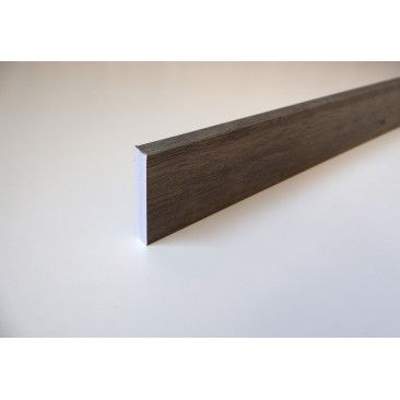 Rodap PVC Expandido Roble 2500x70x14mm