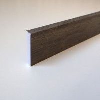 Rodap PVC Expandido Roble 2500x70x14mm