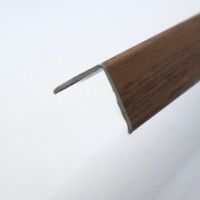 Cantoneira PVC Adesivo Nogueira 2800X25X25 mm Cantoneira PVC Adesivo Nogueira 2800X25X25 mm