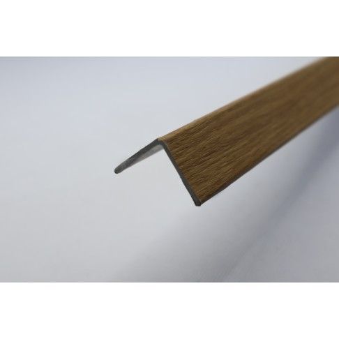 Cantoneira PVC Adesivo Carvalho 2800X25X25 mm