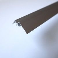 Perfil Alumnio Anodizado Remate Topo 280 cm