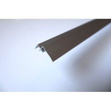 Perfil Alumnio Anodizado Remate Interno 280 cm