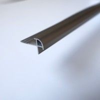 Perfil Alumnio Anodizado Remate Externo 280 cm